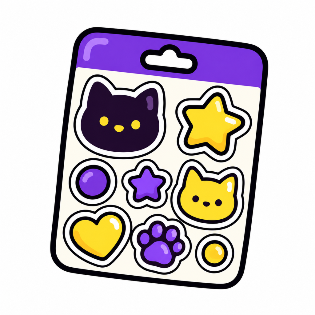 🐱 Stickers fabulosos para tu laptop