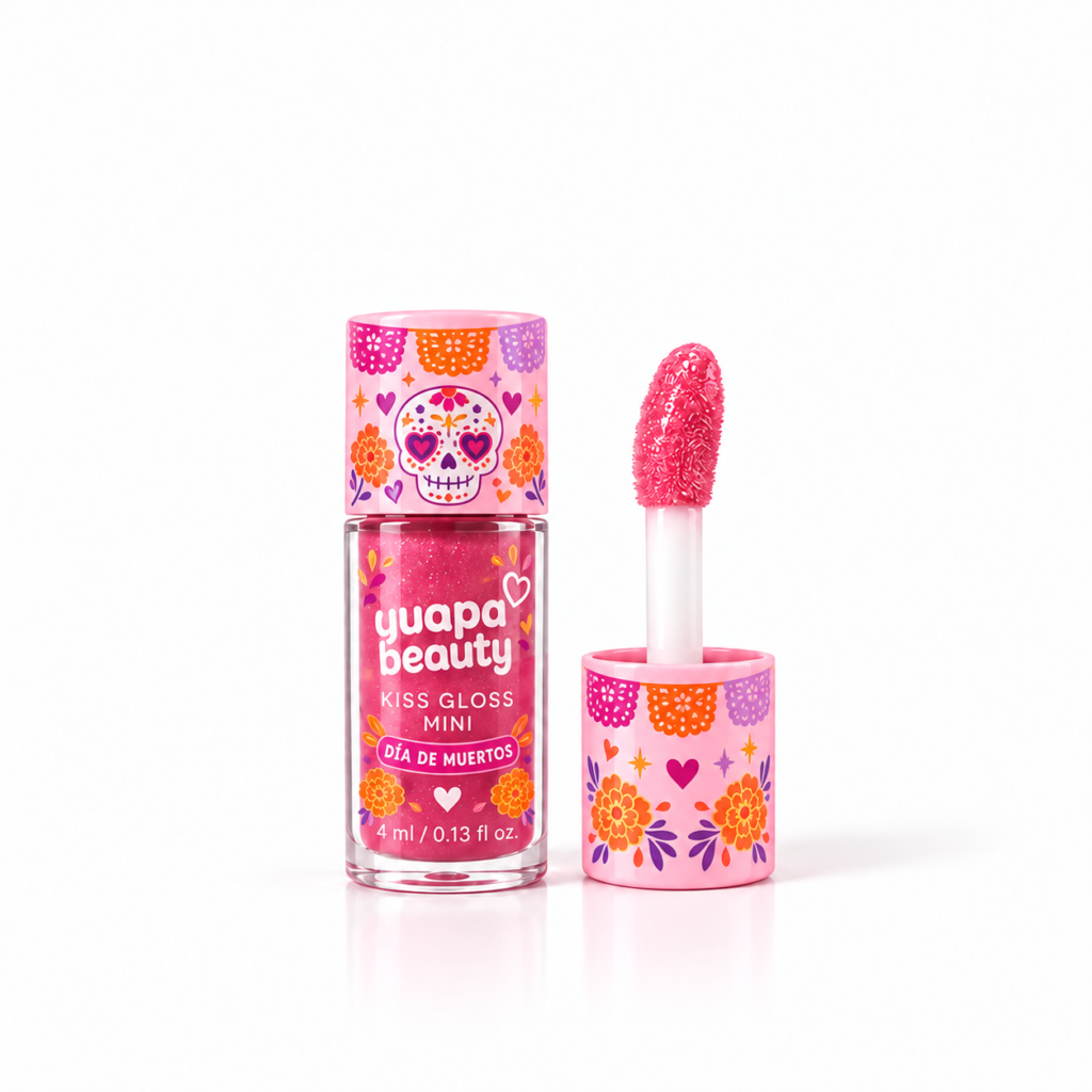 Guapa Kiss Gloss Mini – Brillo de Labios Pink · Mini